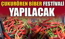 ÇUKURÖREN BİBER FESTİVALİ YAPILACAK