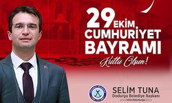 BAŞKAN TUNA CUMHURİYET BAYRAMINI KUTLADI