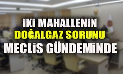 İKİ MAHALLENİN DOĞALGAZ SORUNU MECLİS GÜNDEMİNDE