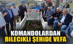 KOMANDOLARDAN BİLECİKLİ ŞEHİDE VEFA