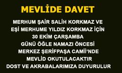 MEVLİDE DAVET