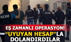 BiLECİK'TE DOLANDIRICILARA YÖNELİK EŞ ZAMANLI OPERASYON