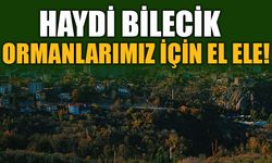 HAYDİ BİLECİK ORMANLARIMIZ İÇİN EL ELE!