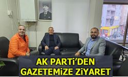 AK PARTİ'DEN GAZETEMİZE ZİYARET