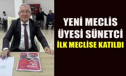 AK PARTİ'DE YENİ MECLİS ÜYESİ SÜNETCİ, İLK MECLİSE KATILDI