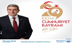 BAŞKAN  OCAK CUMHURİYET BAYRAMINI KUTLADI