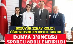 BOZÜYÜK SINAV KOLEJİ ÖĞRENCİSİNDEN BÜYÜK GURUR