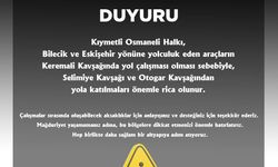 OSMANELİ’DE BU YOLU KULLANACAKLAR DİKKAT