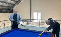 Gençlik ve Spor İl Müdürlüğü bünyesinde ilk kez bilardo eğitimleri başlatıldı