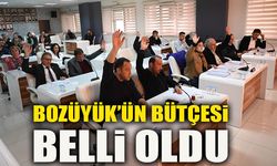 BOZÜYÜK’ÜN BÜTÇESİ BELLİ OLDU