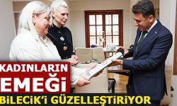 KADINLARIN EMEĞİ BİLECİK'İ GÜZELLEŞTİRİYOR