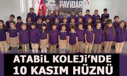 ATABİL KOLEJİ'NDE 10 KASIM HÜZNÜ