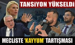 MECLİSTE ‘KAYYUM’ TARTIŞMASI  TANSİYON YÜKSELDİ