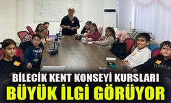 BİLECİK KENT KONSEYİ KURSLARI BÜYÜK İLGİ GÖRÜYOR