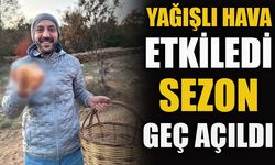 YAĞIŞLI HAVA ETKİLEDİ, SEZON GEÇ AÇILDI