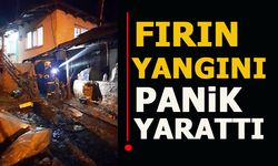 FIRIN YANGINI PANİK YARATTI