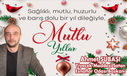 AHMET SUBAŞI YENİ YIL KUTLAMA