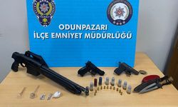 Denetim yapan polislere uzun namlulu tüfekle karşılık veren şahsın da aralarında bulunduğu 7 şüpheli yakalandı