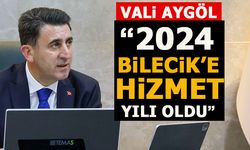 VALİ AYGÖL, "2024 BİLECİK'E HİZMET YILI OLDU"