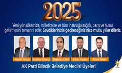 AK PARTİ BİLECİK BELEDİYE MECLİS ÜYELERİ YENİ YIL KUTLAMA