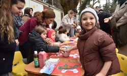 ÇOCUKLAR SANAT SOKAĞI'NDA GÖNÜLLERİNCE EĞLENDİ