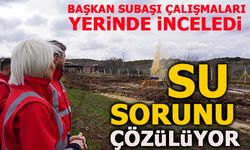 BİLECİK'TE SU SORUNU ÇÖZÜLÜYOR