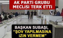 AK PARTİ GRUBU MECLİSİ TERK ETTİ