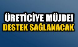 ÜRETİCİYE MÜJDE! DESTEK SAĞLANACAK