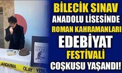 Bilecik Sınav Anadolu Lisesinde Roman Kahramanları Edebiyat Festivali Coşkusu Yaşandı!