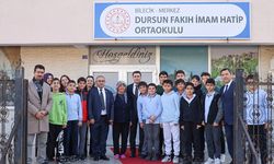 VALİ AYGÖL’DEN DURSUN FAKIH İMAM HATİP ORTAOKULU’NU ZİYARET