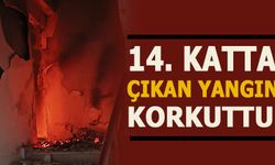 14. KATTA ÇIKAN YANGIN KORKUTTU