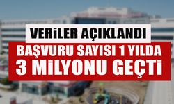 VERİLER AÇIKLANDI BAŞVURU SAYISI 1 YILDA 3 MİLYONU GEÇTİ