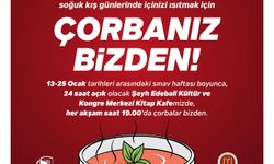 SINAV DÖNEMİNDE ÇORBALAR MELEK BAŞKANDAN