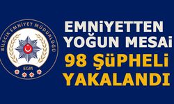 EMNİYETTEN YOĞUN MESAİ