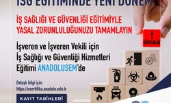 ANADOLUSEM'DEN ULUSAL ÖLÇEKTE İSG EĞİTİMLERİ İÇİN YENİ DÖNEM BAŞLIYOR