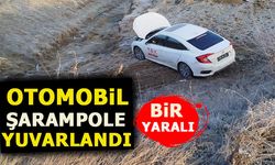 BİLECİK'TE OTOMOBİL ŞARAMPOLE YUVARLANDI: 1 YARALI