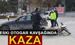 ESKİ OTOGAR KAVŞAĞINDA KAZA