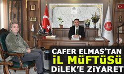 CAFER ELMAS'TAN İL MÜFTÜSÜ AHMET DİLEK'E ZİYARET