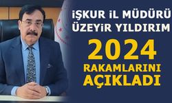 İŞKUR İL MÜDÜRÜ YILDIRIM 2024 RAKAMLARINI AÇIKLADI