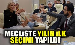 MECLİSTE YILIN İLK SEÇİMİ YAPILDI