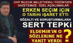 CHP BİLECİK MİLLETVEKİLİ TÜZÜN'DEN GAZETEMİZE ÖNEMLİ AÇIKLAMALAR