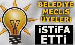 BELEDİYE MECLİS ÜYELERİ İSTİFA ETTİ