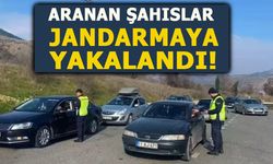 ARANAN ŞAHISLAR JANDARMAYA YAKALANDI