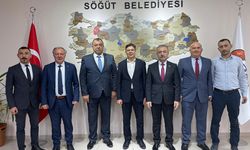 TÜRK YEREL HİZMET SENDİKASI HEYETİ SÖĞÜT'TE