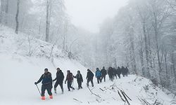 Tavşanlı'dan, Domaniç ilçesine yürüyüş aktivitesi için gittiler