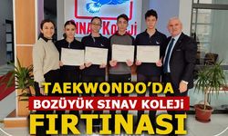 TAEKWONDO’DA BOZÜYÜK SINAV KOLEJİ FIRTINASI