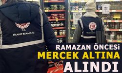 RAMAZAN ÖNCESİ MERCEK ALTINA ALINDI