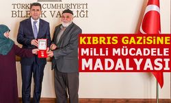 KIBRIS GAZİSİNE MİLLİ MÜCADELE MADALYASI