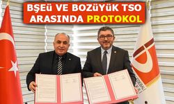 BŞEÜ İLE BOZÜYÜK TSO ARASINDA PROTOKOL