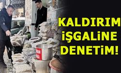 KALDIRIM İŞGALİNE DENETİM